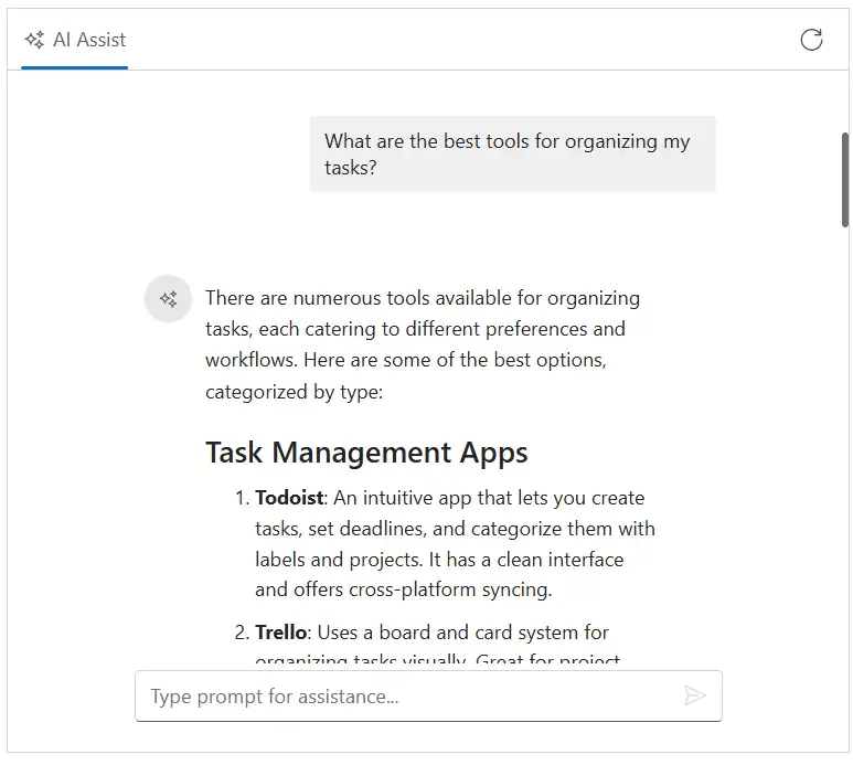 Blazor AI AssistView Gemini Integration