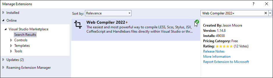 Web Compiler 2022+