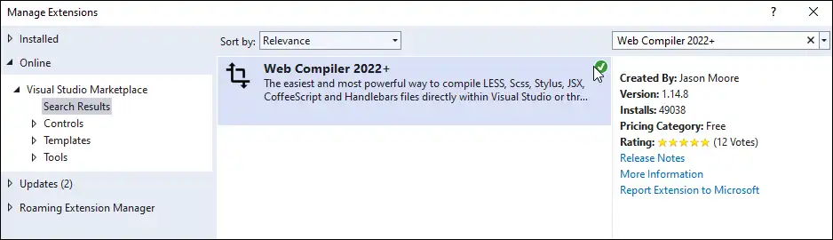 Web Compiler 2022+