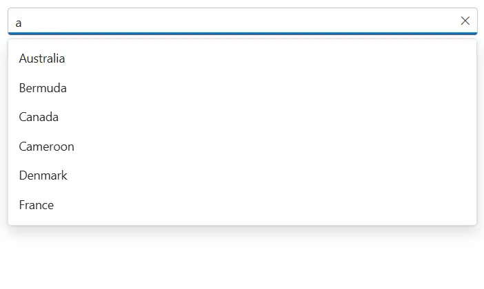 Binding Complex Items with Blazor AutoComplete