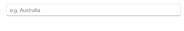 ![Blazor AutoComplete Component