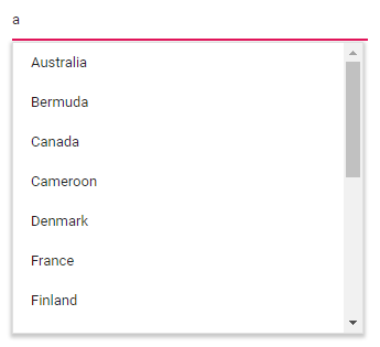 Blazor AutoComplete with Data Binding