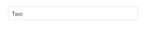 Blazor AutoComplete with Primitive string type