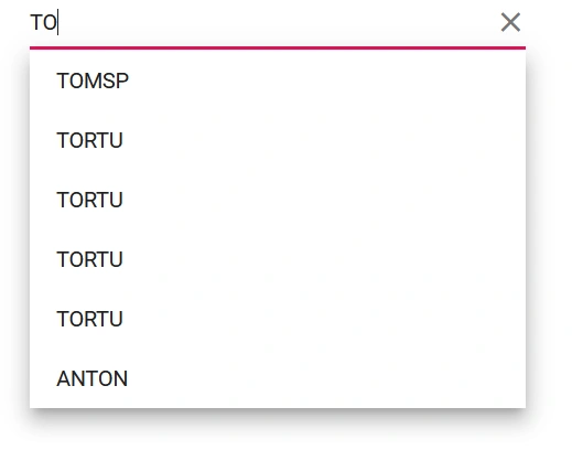 Blazor AutoComplete with remote data filtering