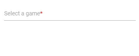 Blazor AutoComplete with a mandatory indicator on the floating label