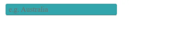 Blazor AutoComplete container element customization