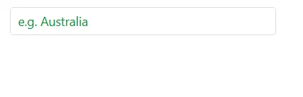 Blazor AutoComplete with Disabled component text color