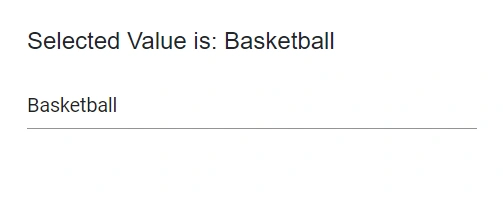 Blazor AutoComplete with Value