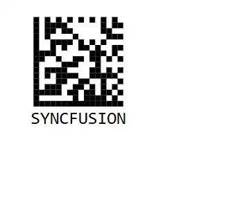 Data Matrix Generator in Blazor Barcode