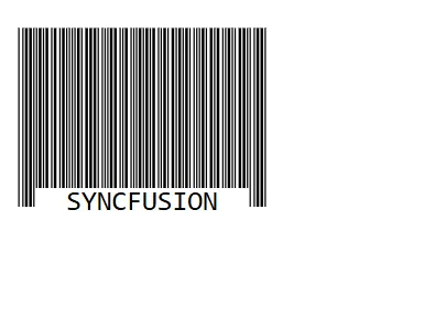 Code39 Extended in Blazor Barcode