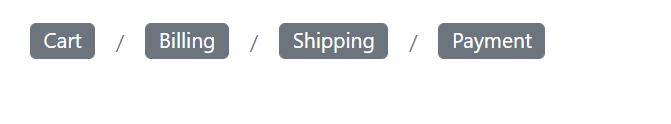 Blazor Breadcrumb Component