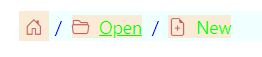 Blazor Breadcrumb with Style and Appearance