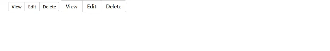 Changing Blazor ButtonGroup Size