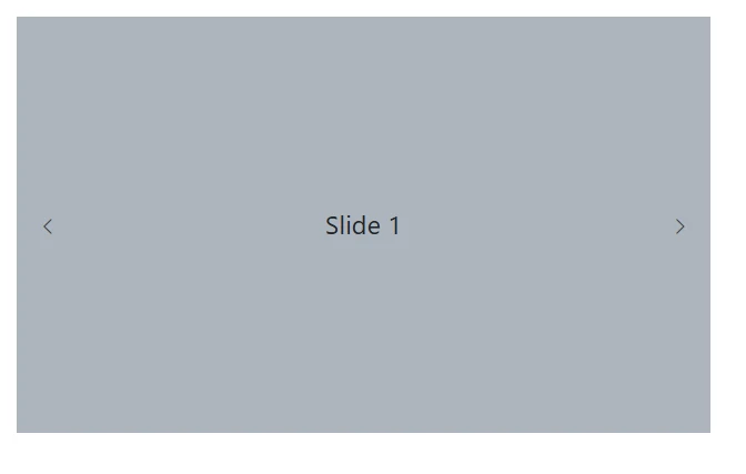 Carousel Navigators Template