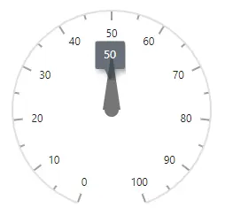 Displaying Blazor Circular Gauge ToolTip at Cursor Position