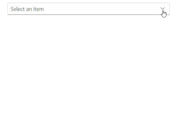 Blazor ComboBox with virtualization
