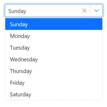 Blazor ComboBox with ValueTuple data binding