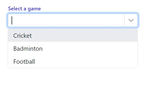 Placeholder/FloatLabel in Blazor ComboBox Component | Syncfusion®