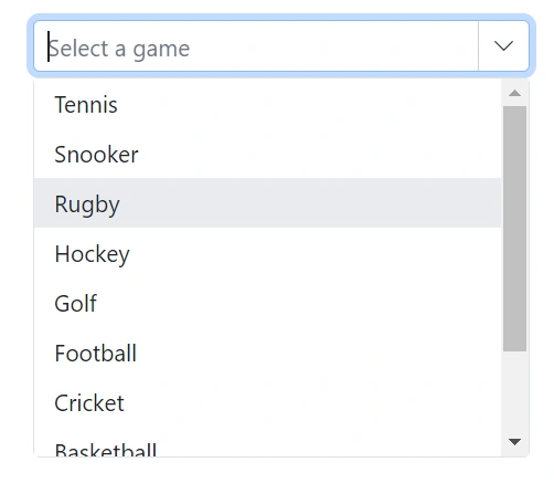 Blazor ComboBox with SortOrder descending