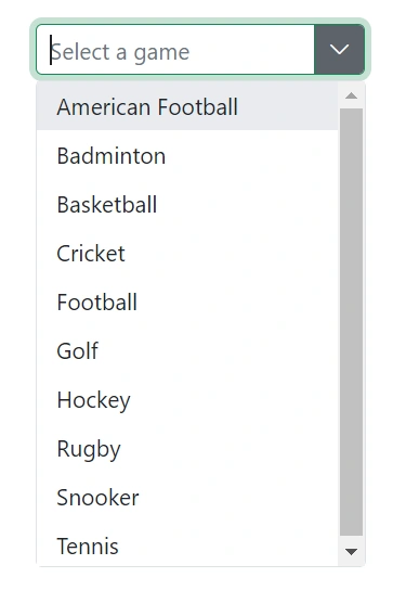 Blazor ComboBox with CssClass property