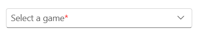 Blazor ComboBox with mandatory indicator placeholder
