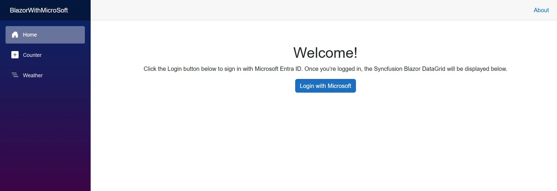 Securing Blazor DataGrid with Microsoft Entra ID | Syncfusion®