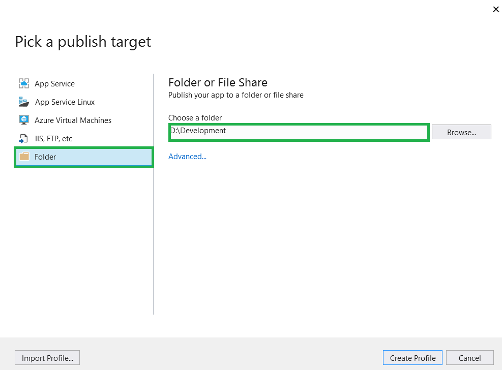 Publish Location in Blazor