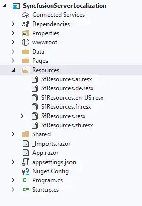 Adding Resource Files in Blazor