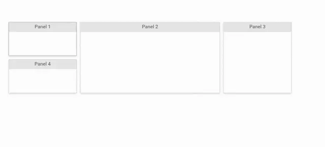 Customizing Dragging Handler of Panels in Blazor DashboardLayout