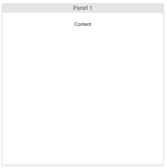 Blazor Dashboard Layout with Single Data