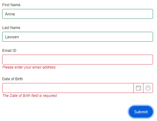 Blazor DataForm Component