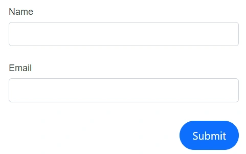 DataForm with buttons aligned to the right