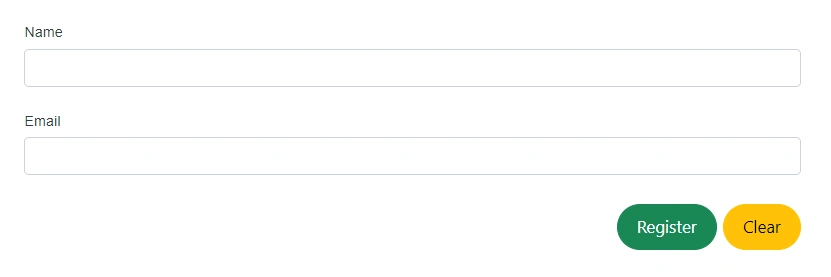 DataForm with default submit buttons and a custom reset button