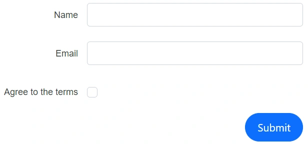 DataForm with labels positioned to the left of editors