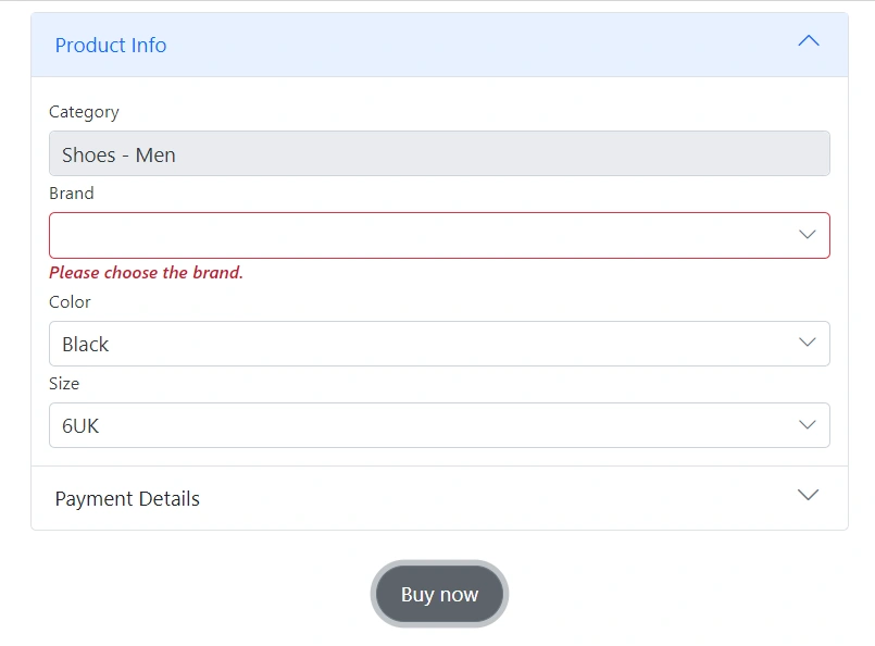 Blazor DataForm field customized using FormItem.Template