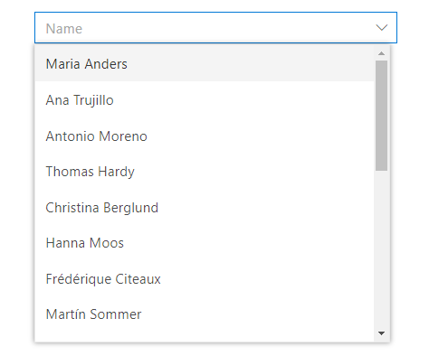 Data Binding in Blazor DataManager Component