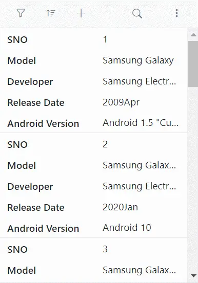 ColumnMenu in vertical mode