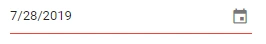 Blazor DatePicker displays Selected Date