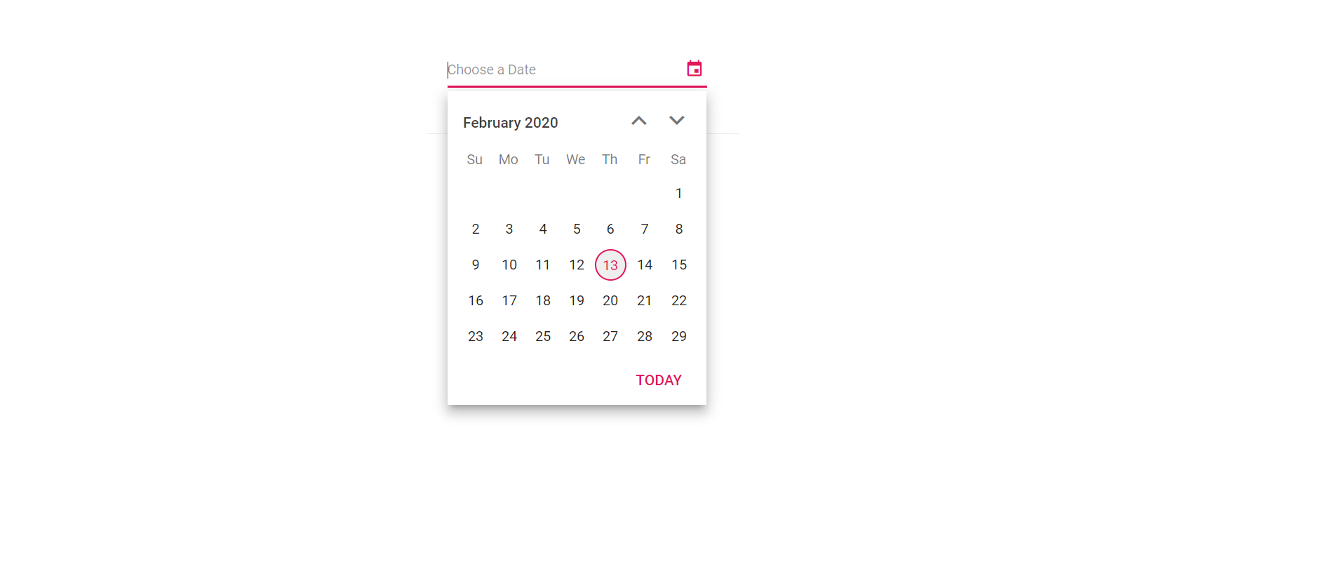 How To Open The DatePicker Popup Upon Focusing Input Of DatePicker In