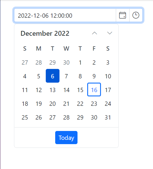 Date Time Format in Blazor DateTimePicker