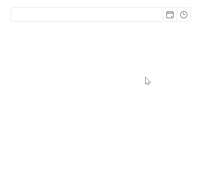 Opening Blazor Datetime Picker Popup