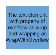 Label WrapWith Overflow
