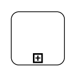 Collapsed Subprocess BPMN Shape