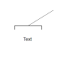 Top TextAnnotation BPMN Shape