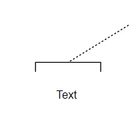 Top TextAnnotation BPMN Shape