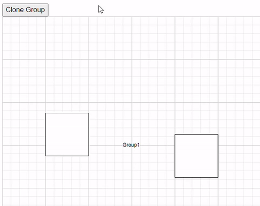 Grouping in Blazor Diagram