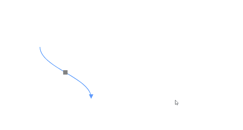 Drawing a connector from a connector port in Blazor Diagram