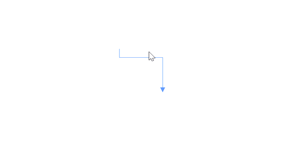 Dragging Connector in Blazor Diagram