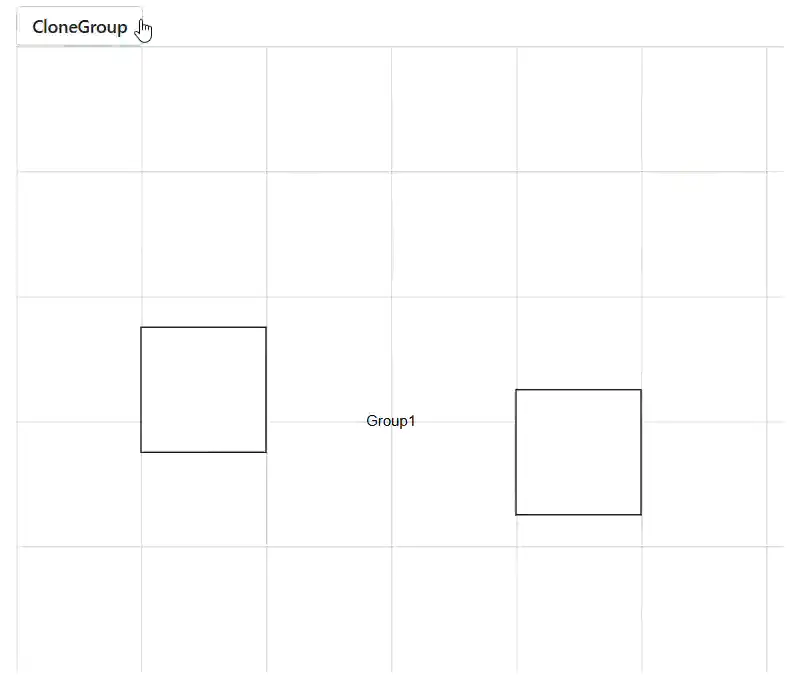Grouping in Blazor Diagram