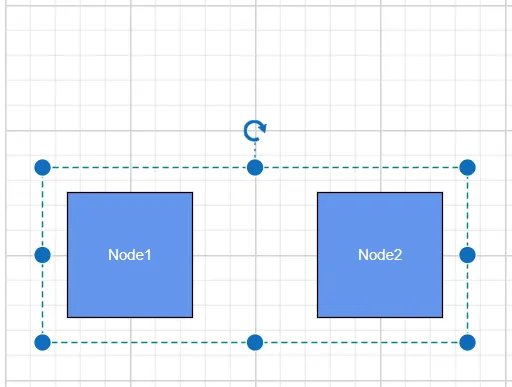 Padding in Blazor Diagram
